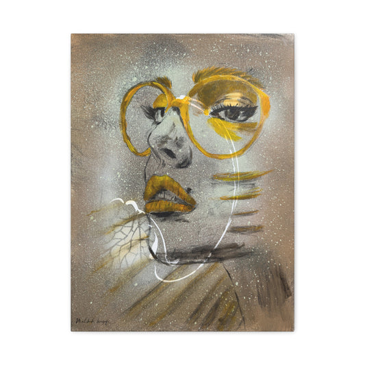 "Brimming in Citrine" - Giclée Print Canvas