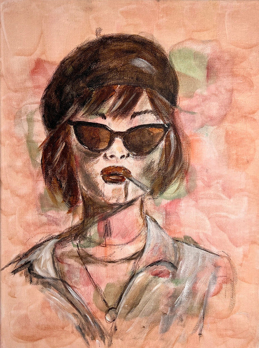 My Journey for "Rebel in Rose" Piece