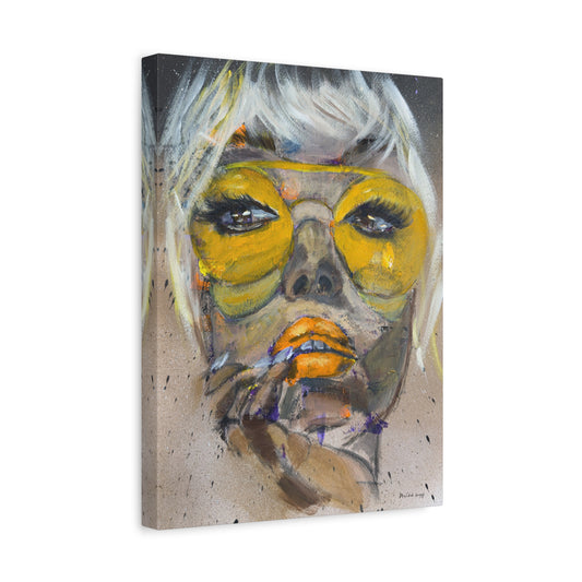 "Summer Sunglasses" - Giclée Print Canvas